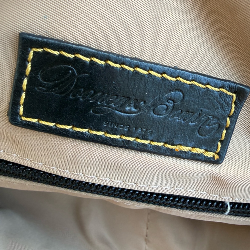 Vintage Dooney & Bourke Black Bag Purse - Picture 3 of 5